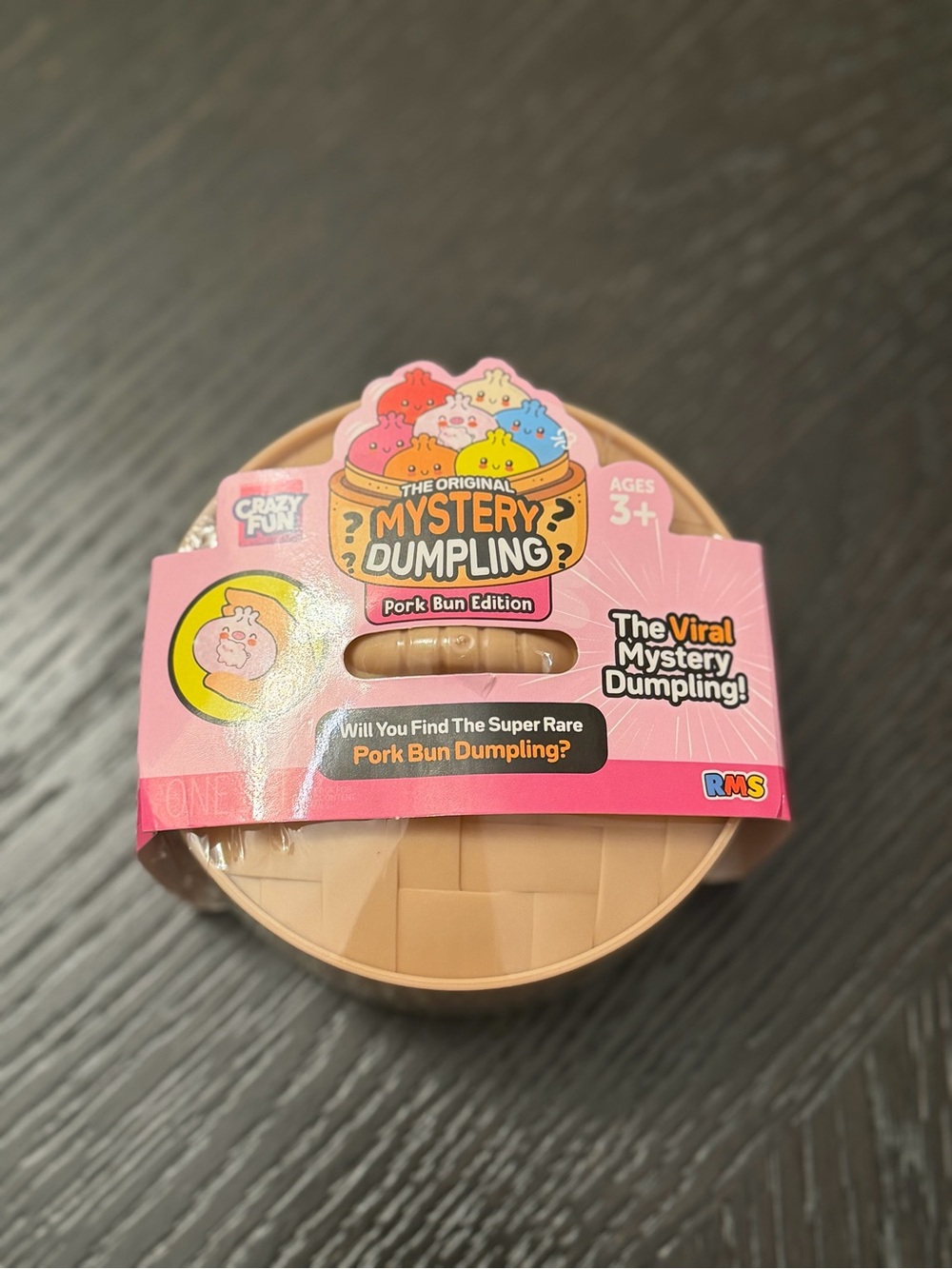RMA Crazy Fun The Original Mystery Dumpling Pork Bun Edition Squishy Fidget Toy